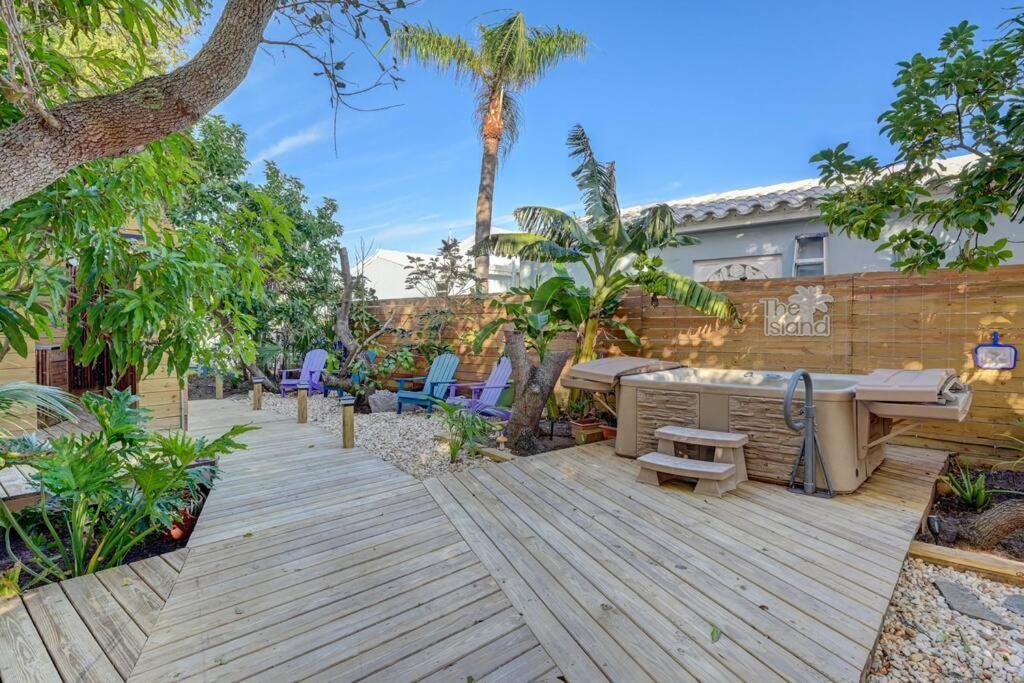Garden Beach Studio @The Island Deerfield Beach Eksteriør billede
